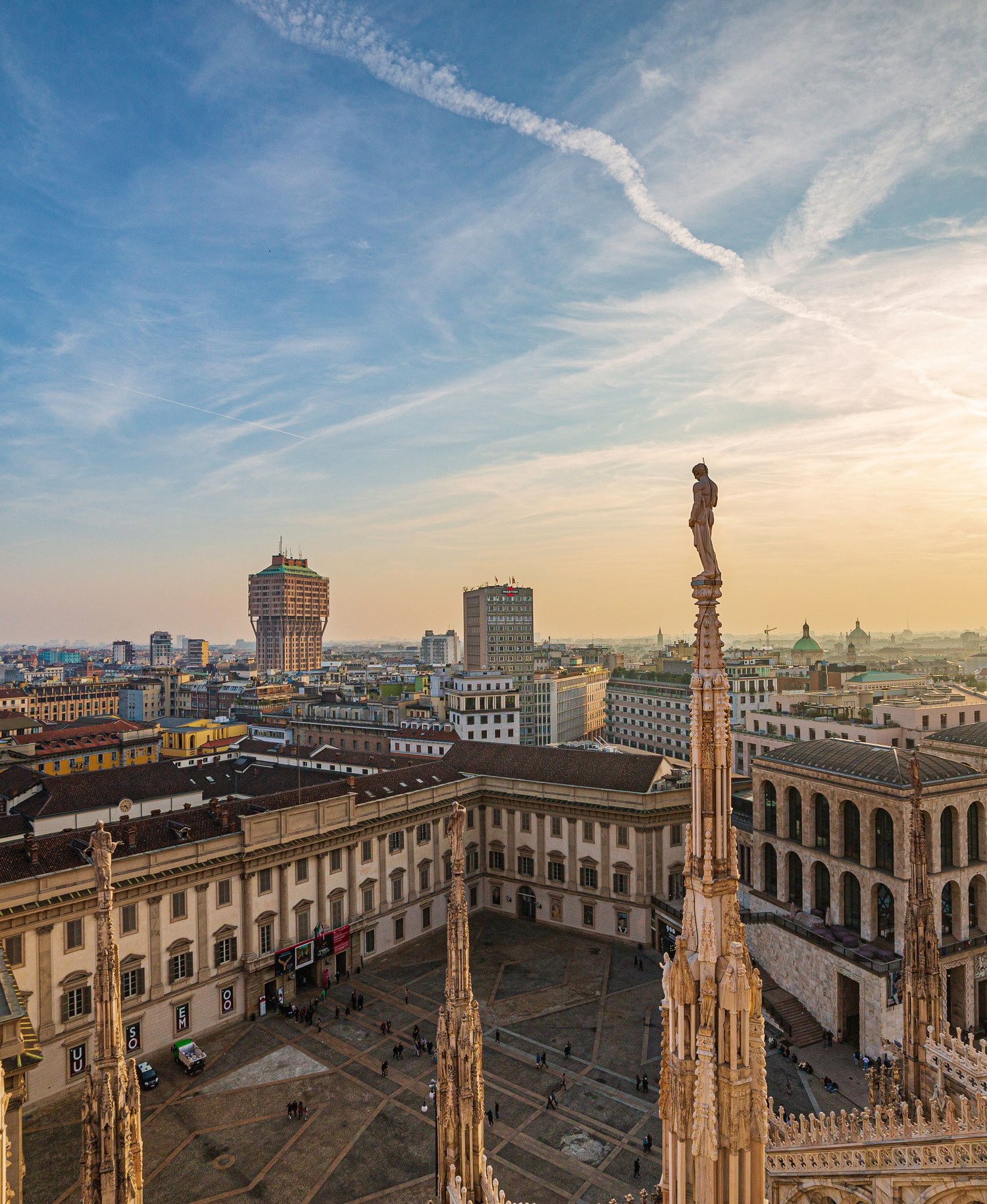 Milano dalle terrazze del Duomo